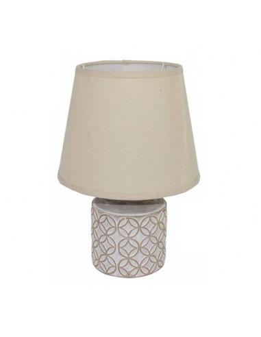 Lámpara de mesa cerámica grabada Osmia