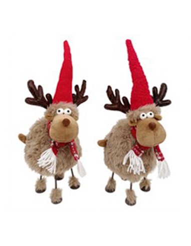 Figura decorativa reno navideño
