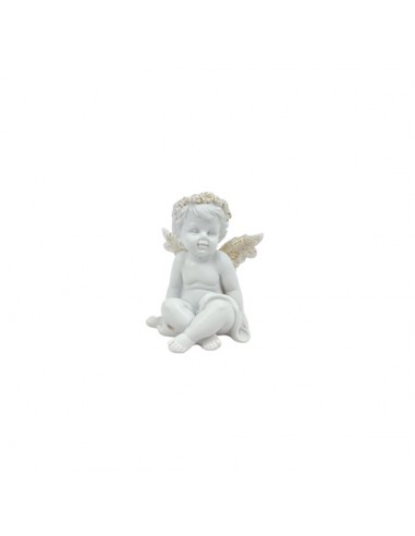 Figura decorativa ángel sentado 7cm