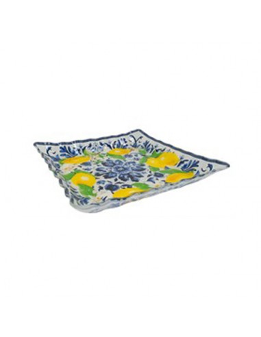 Bandeja decorativa limones 25cm Cyril