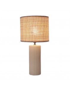 Lámpara de mesa cerámica y... 2