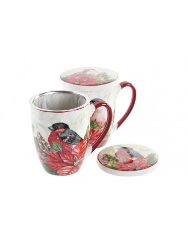 Taza porcelana con filtro infusiones...