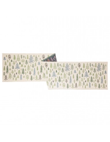 Camino de mesa árboles navideños