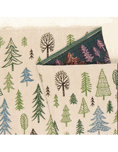 Camino de mesa árboles navideños