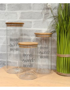 Tarro borosilicato redondo...