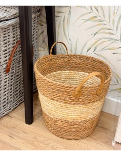 Cesta fibra con asas 31cm...