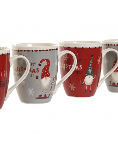 Taza porcelana navideña gnomo 340ml