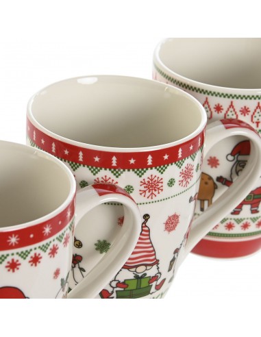 Taza porcelana navideña 340ml