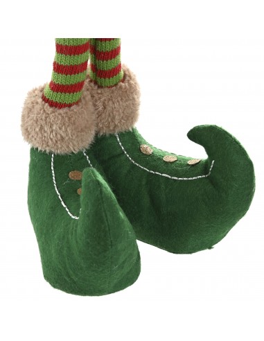 Figura decorativa muñeco elfo navideño