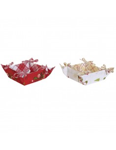 Cesta algodón con lazos... 2