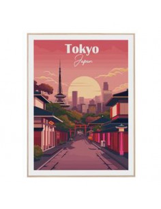 Póster enmarcado ciudades...