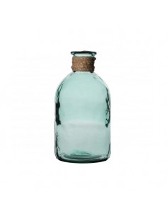 Jarrón con cuerda de yute...