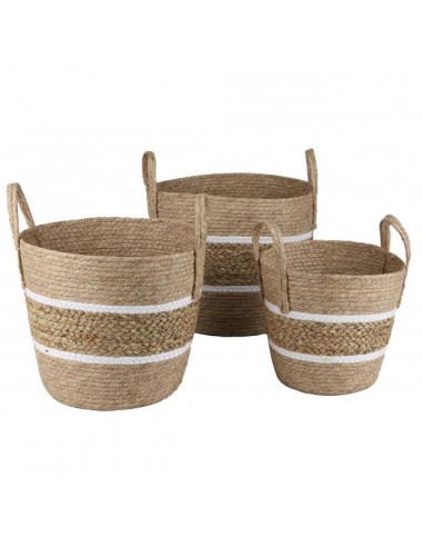 Cesta de fibra con asas Lyra