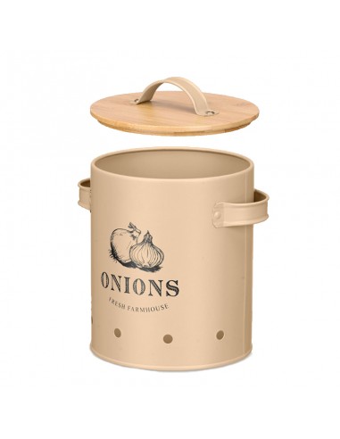 Cebollero con tapa bambú Luar