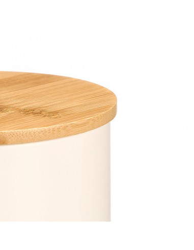 Bote espaguetis crema con tapa bambú...