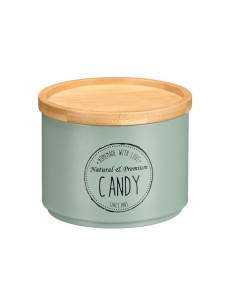 Bote apilable verde con...