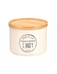 Bote apilable crema con...