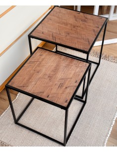 Set 2 mesas auxiliares...