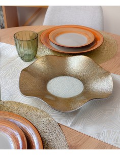 Centro de mesa cristal...