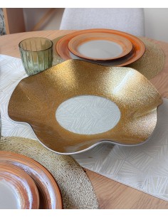 Centro de mesa cristal...