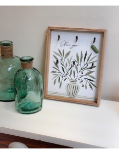 Colgador de llaves madera...