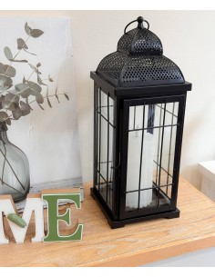 Farol metal negro Tallan