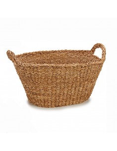 CESTO OVALADO FIBRA NATURAL...