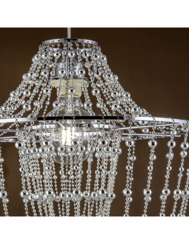 Lámpara colgante cromo Sare Lámpara colgante cromo Sare