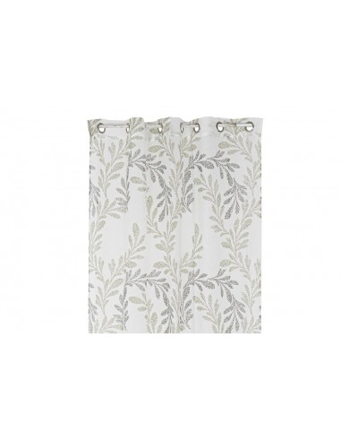 Cortina visillo verde 140x270cm Moreira