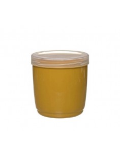 Tupper redondo mostaza 15cm