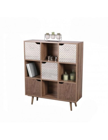 Estantería nóridca 5 puertas Halsen