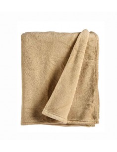 Manta coralina 125x150cm beige
