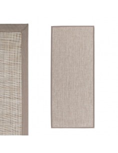 Alfombra pasillera beige...