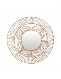 Espejo redondo rafia 70cm... 2