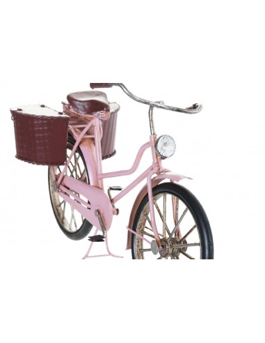 Bicicleta con cestas metal vintage