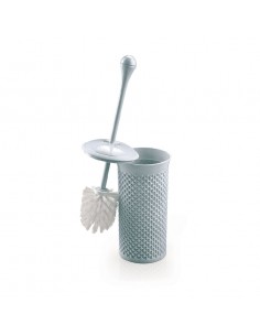 Escobillero gris para baño