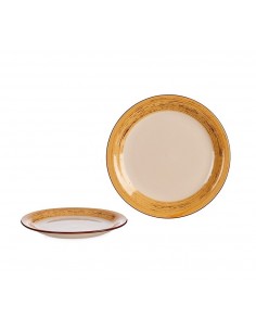 Plato llano gres cenefa... 2