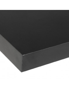 Estante madera negro 60cm 2